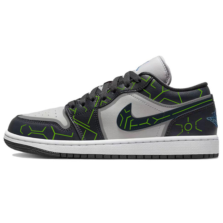 

Кроссовки Nike Dunk Skateboarding Shoes Unisex Low-top Black/Gray, черный/серый