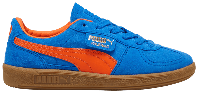 

Кроссовки Puma Palermo Big Kid 'Hyperlink Blue Flame Flicker', синий