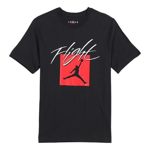 

Футболка Flight Jumpman с логотипом баскетбольная футболка Air Jordan, черный