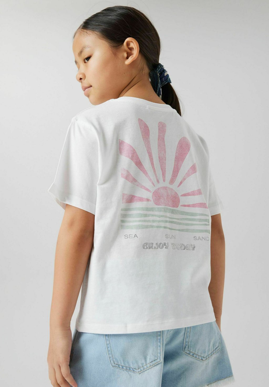 

Рубашка с принтом NKFJELY SS NREG Name it, белый