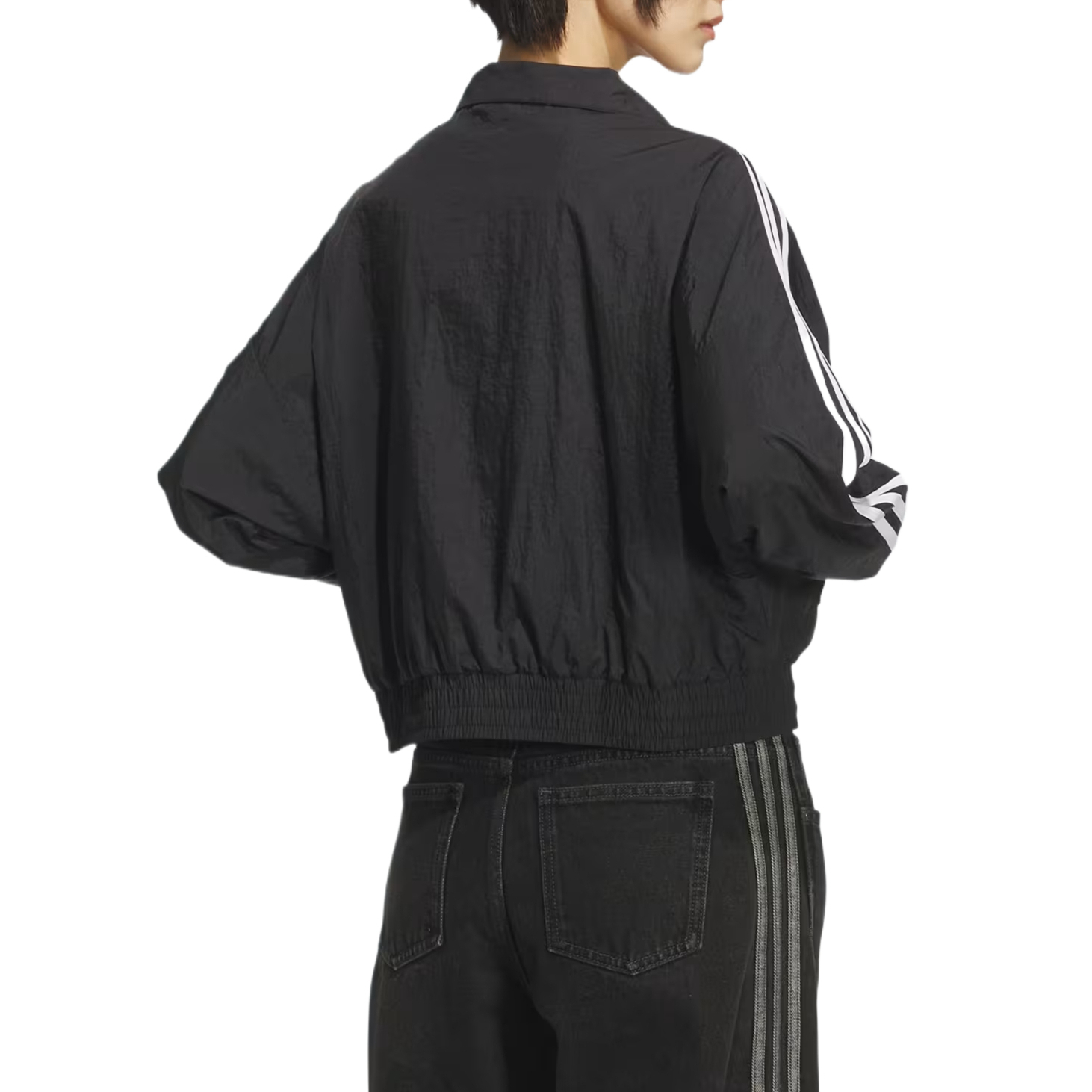 Спортивная куртка женская Adidas Originals, черный — фото 4