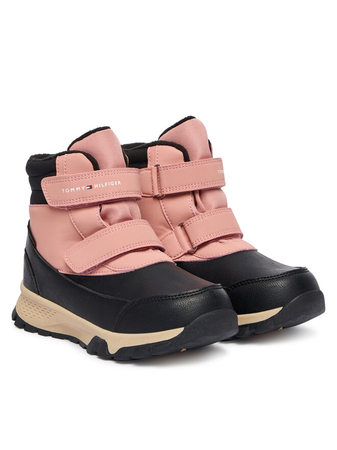 Зимние сапоги Velcro Bootie T1A5-34048-1592 S Tommy Hilfiger, черный — фото 2