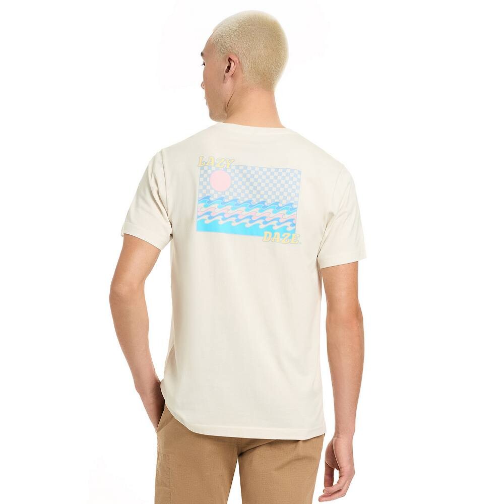 

Мужская футболка с рисунком Hurley Lazy Days, цвет Barley Bone