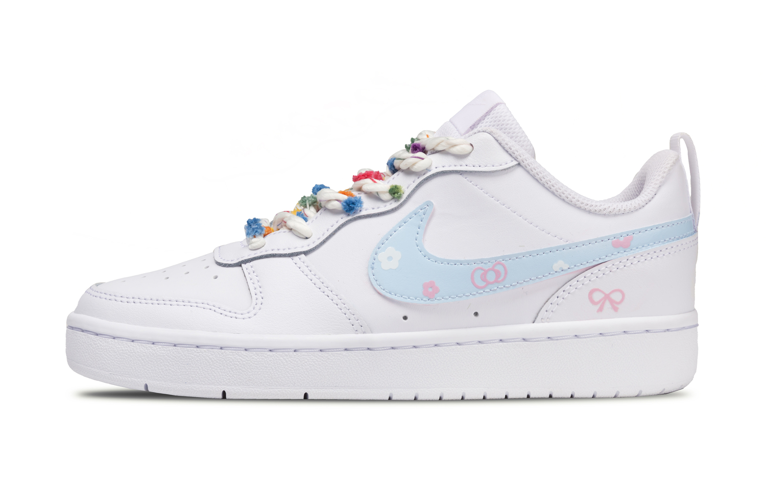 

Детские скейтерские кроссовки Court Borough для младших школьников Nike, белый