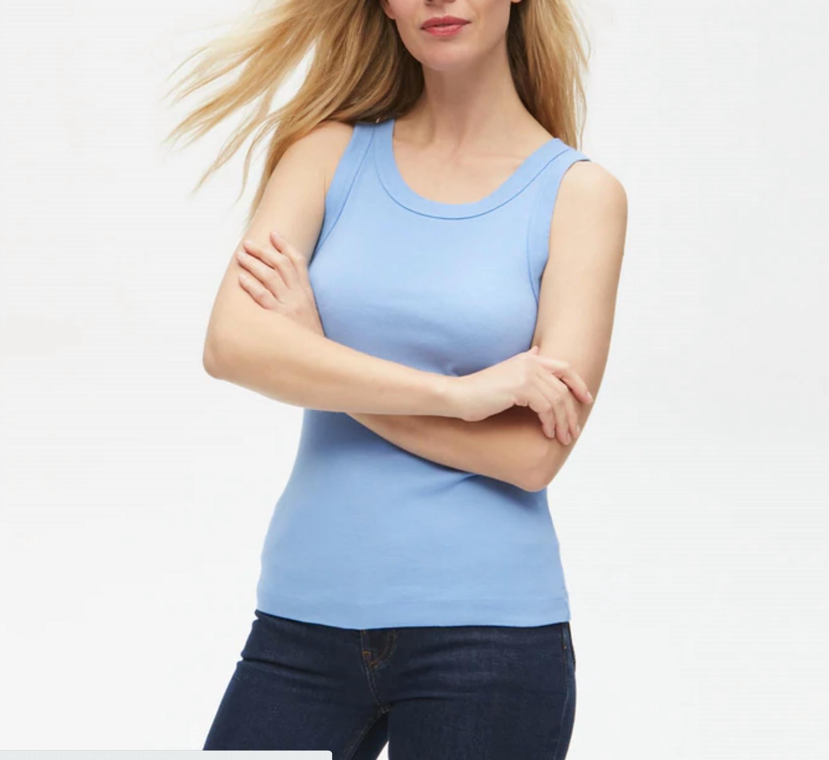 

Футболка Paloma Wide Binding Tank в цвете Oxygen Michael Stars, Oyxgen