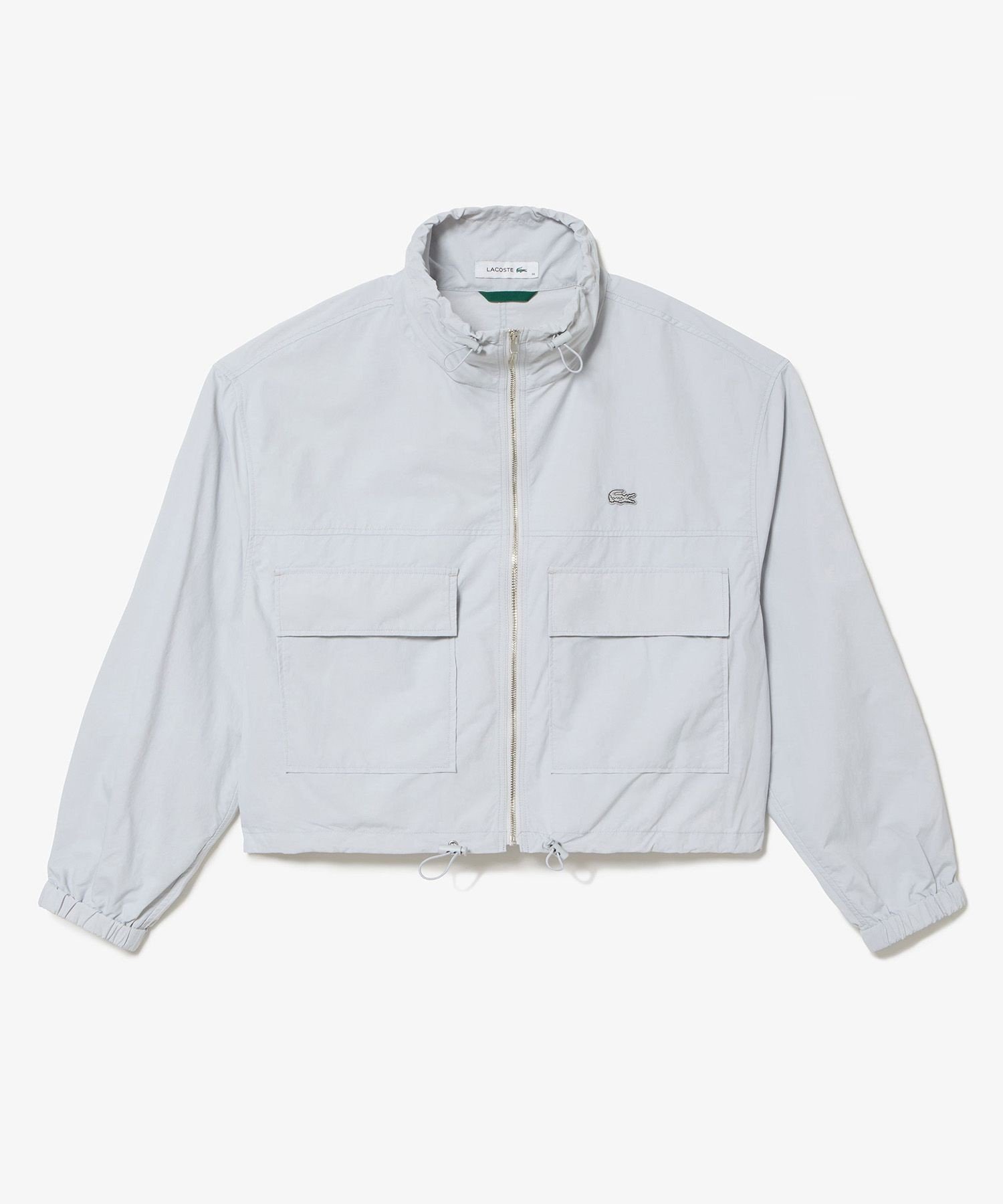 Куртка Lacoste Водоотталкивающая нейлоновая, светло-серый — фото 3