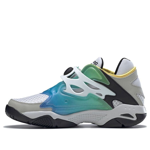

Кроссовки juun j x pump court 'bottle green' Reebok, синий