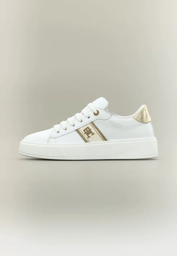 Кроссовки kiabi Tommy Hilfiger, White/Platinum-Coloured