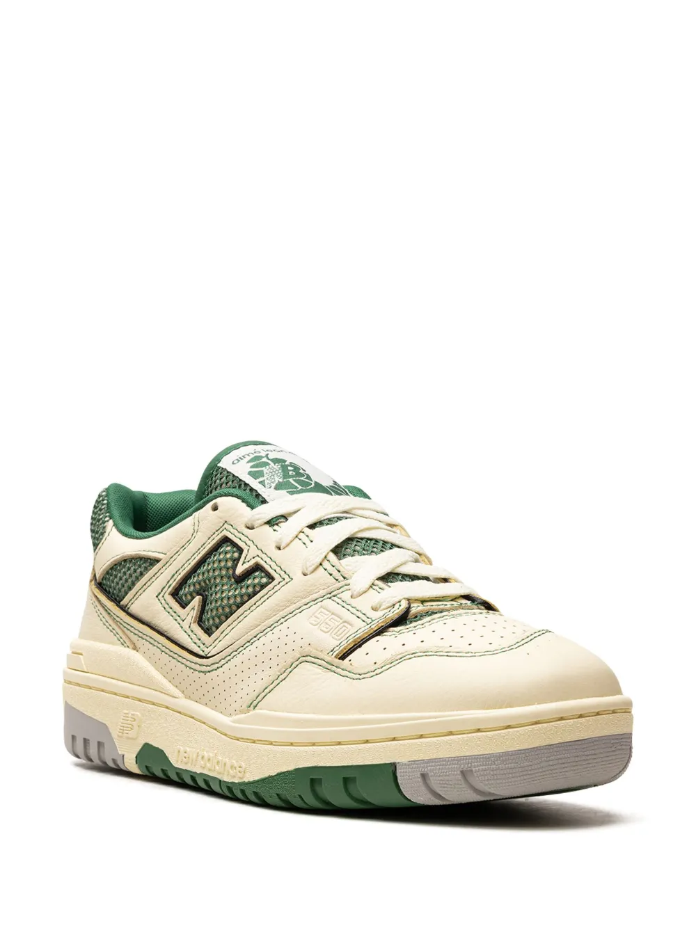 Кроссовки 550 Yellow/Green из коллаборации с Aimé Leon Dore NEW BALANCE, нейтральный — фото 2