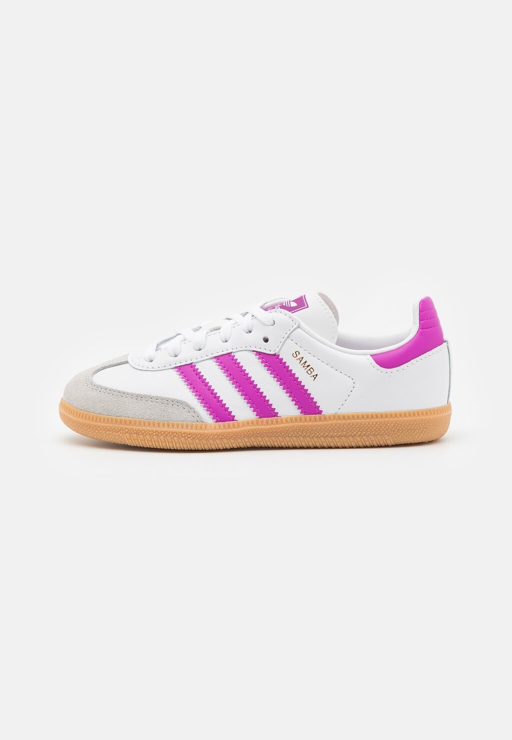 

Полукеды Samba Og Unisex adidas Originals, обувь бело-фиолетовый взрыв