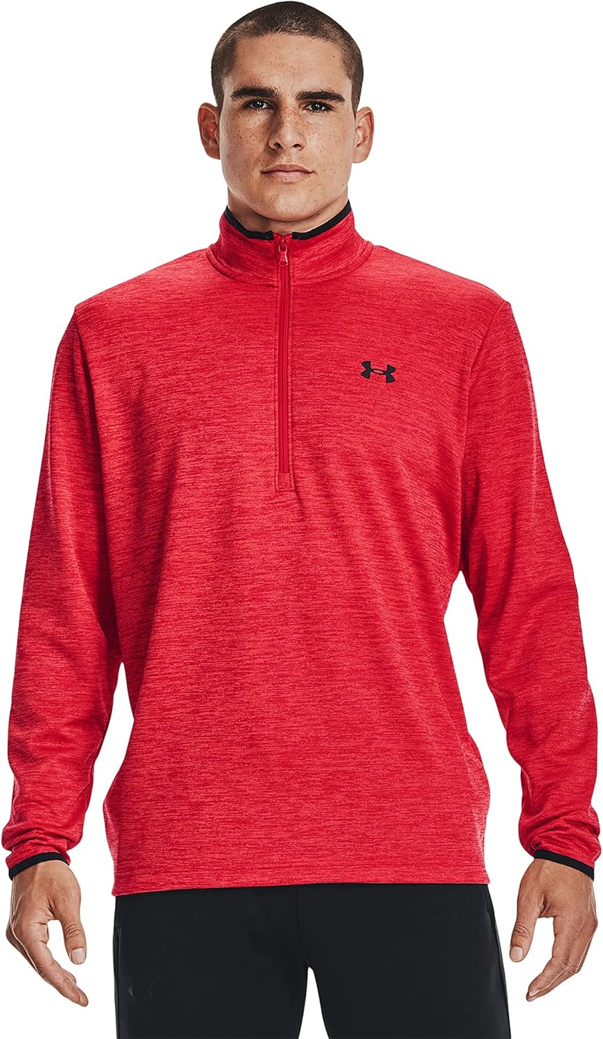 

Мужская флисовая футболка Under Armour Armour с застежкой-молнией 1/2, Red (602)/Black, Черный, Мужская флисовая футболка Under Armour Armour с застежкой-молнией 1/2, Red (602)/Black