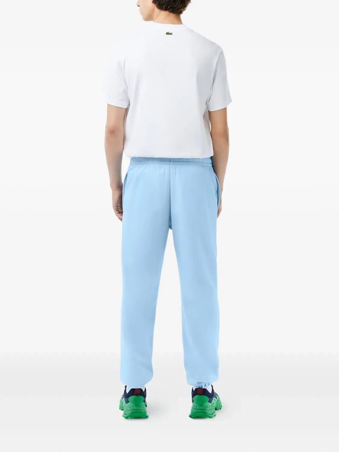 Спортивные брюки с логотипом Lacoste, голубой — фото 3