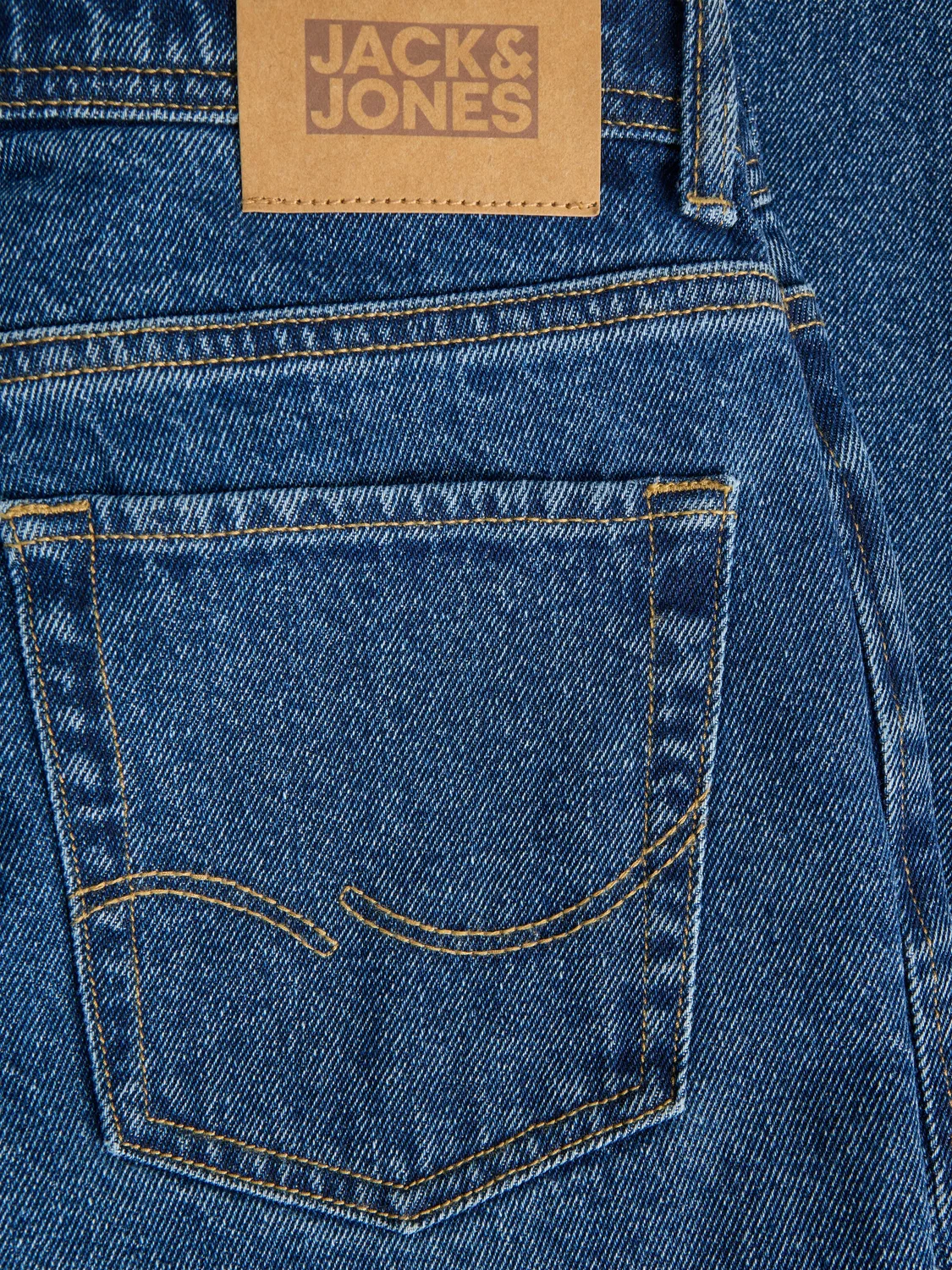 Джинсы свободного кроя Jack & Jones Junior, Blue Denim — фото 4