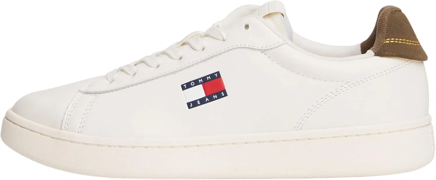 Мужские кроссовки Tommy Jeans Archive '98 Em0em01596 Low Top, White (Ivory/Homestead)