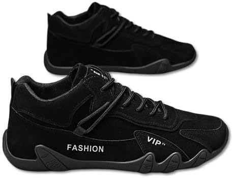 

Легкие удобные мужские повседневные кроссовки, модная низкая посадка с шнуровкой, искусственный верх, тканевая подкладка, подошва из ПВХ, стелька из ЭВА, идеальны для занятий спортом на улице, всесезонная обувь Minlaidian, черный