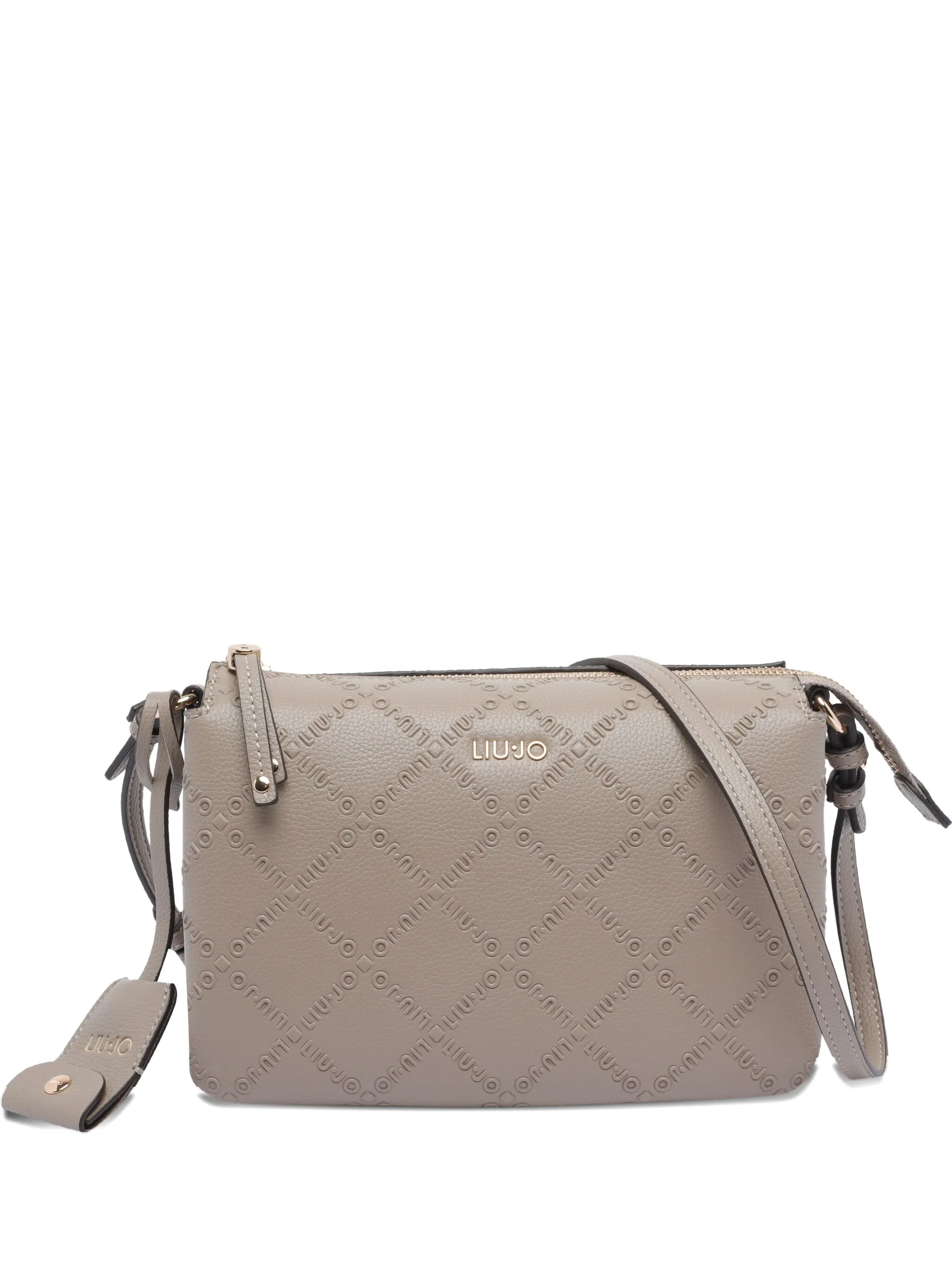 

Сумка на плечо с тиснением Liu Jo, бежевый