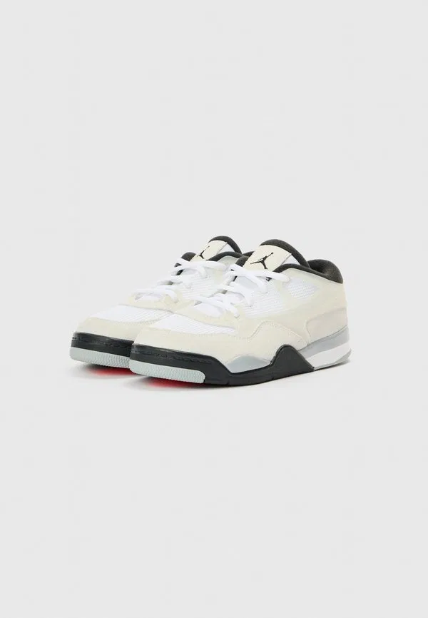 Кроссовки jordan 4 Jordan, White/Black/Light Smoke Grey — фото 2