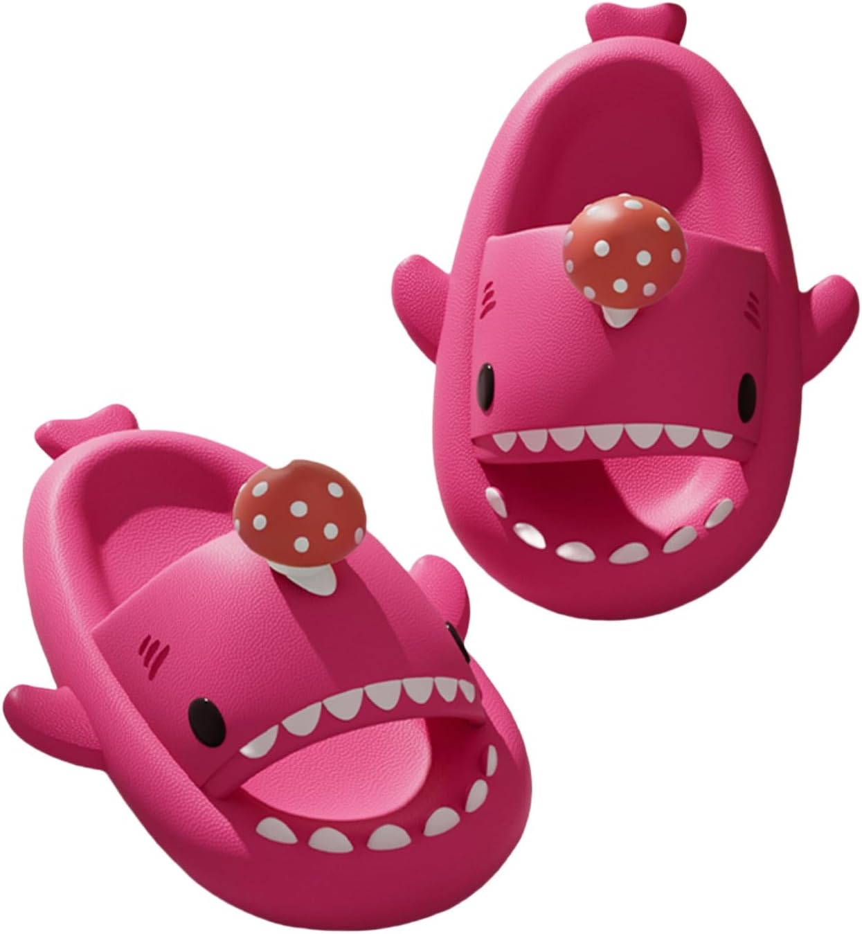 

Шлепанцы Mushroom Shark, унисекс, взрослые шлепанцы Shark, новые домашние спа-шлепанцы Cloud Shark Generic, розовый