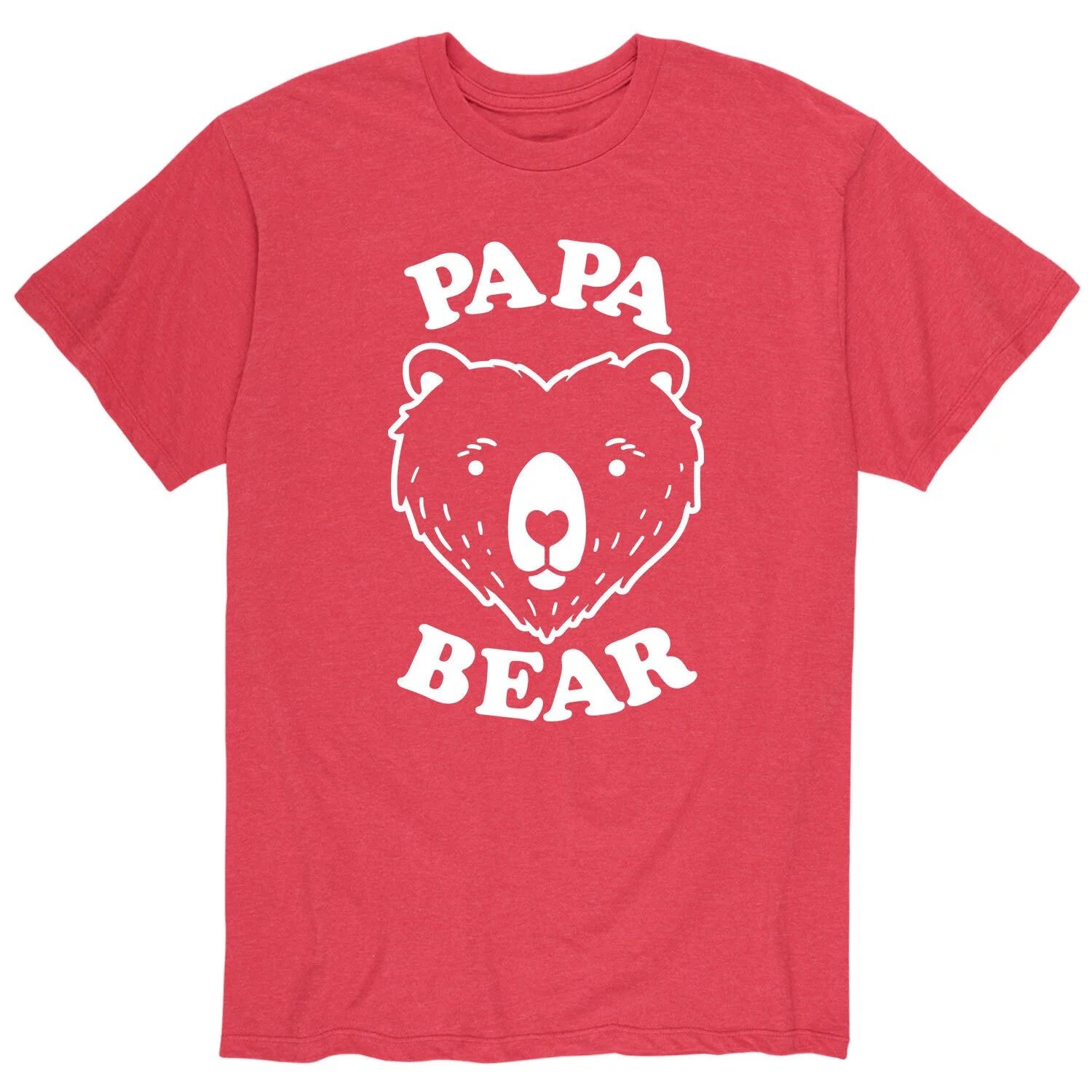 

Футболка Big & Tall Papa Bear ко Дню святого Валентина Licensed Character