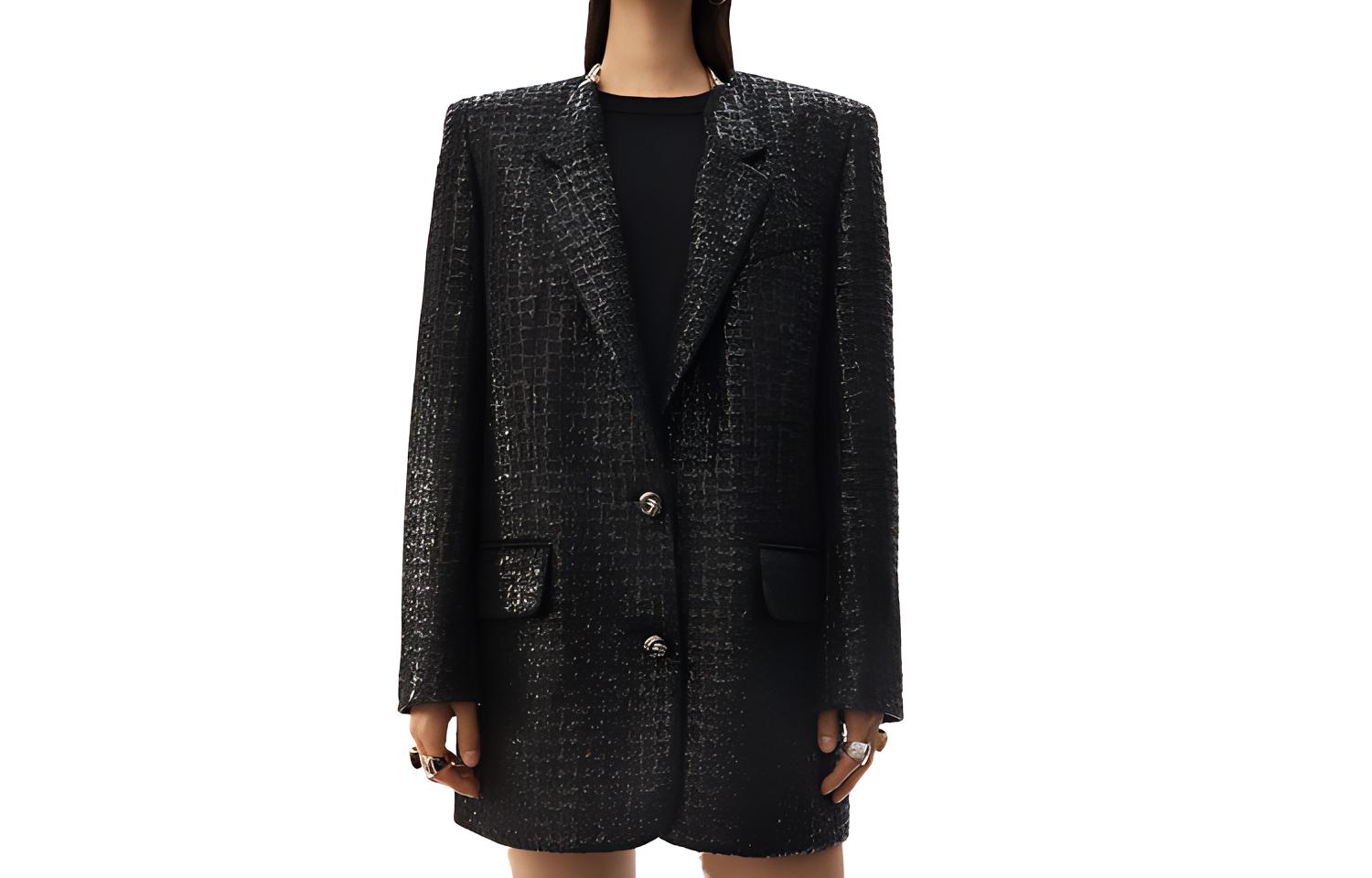 

Женский черный деловой костюм Alexander Wang