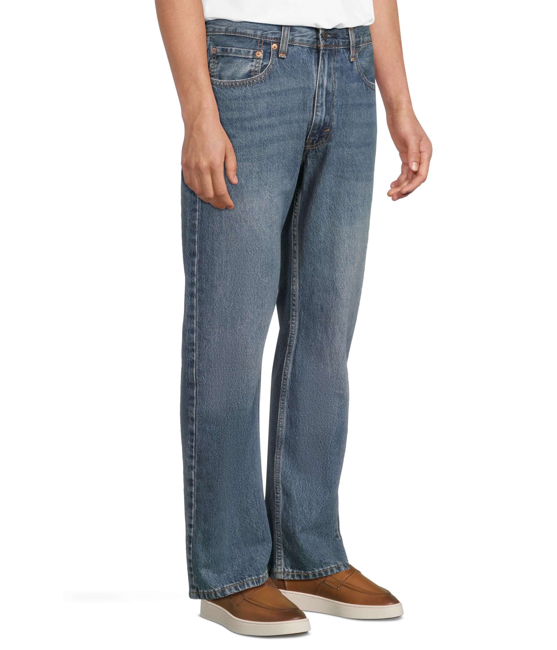 Джинсы Levi's Mens 565 Loose Straight, цвет Forget Me Nots — фото 2