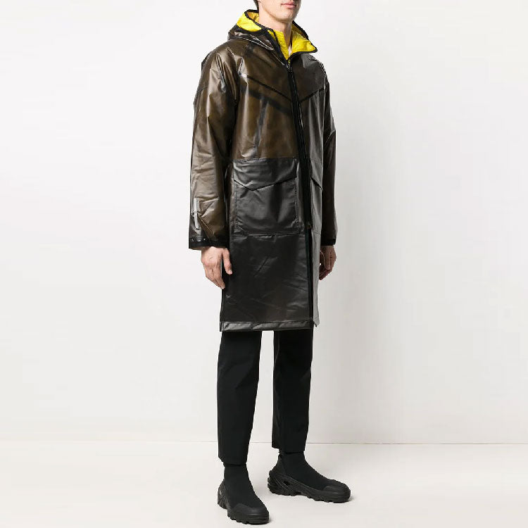 Куртка Men's Nike Sportswear Tech Detachable Hooded With Down Feather Jacket Black CU3770-010 — фото 4