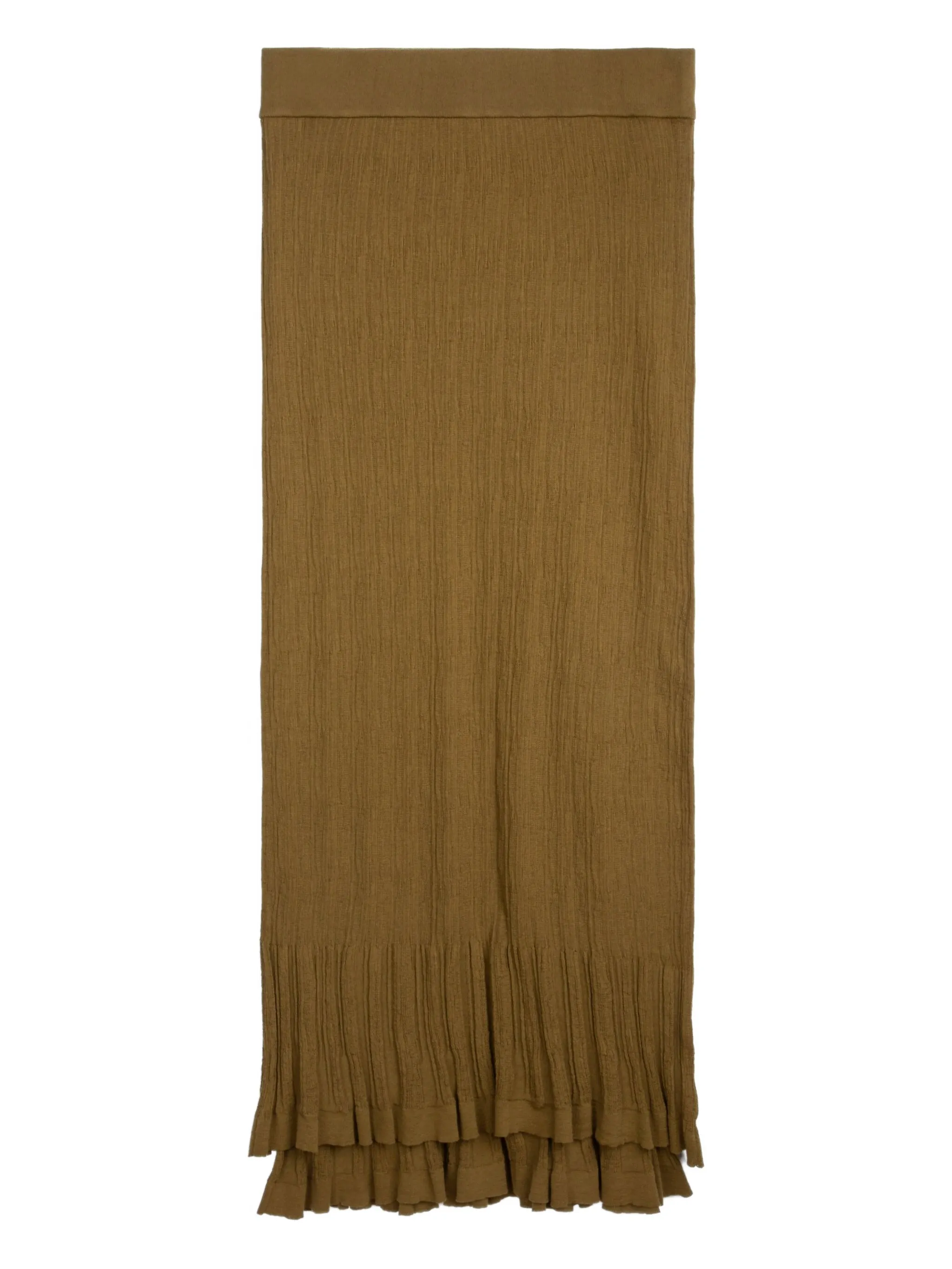 

Юбка с бахромой A.L.C., коричневый
