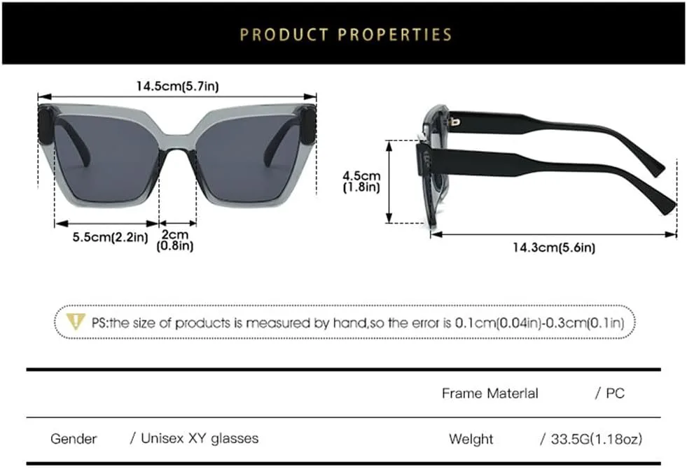 

Солнцезащитные очки UV400 с градиентной оправой "кошачий глаз" большого размера для женщин и мужчин, для бега и занятий спортом на открытом воздухе UYPTK, 18043-c5