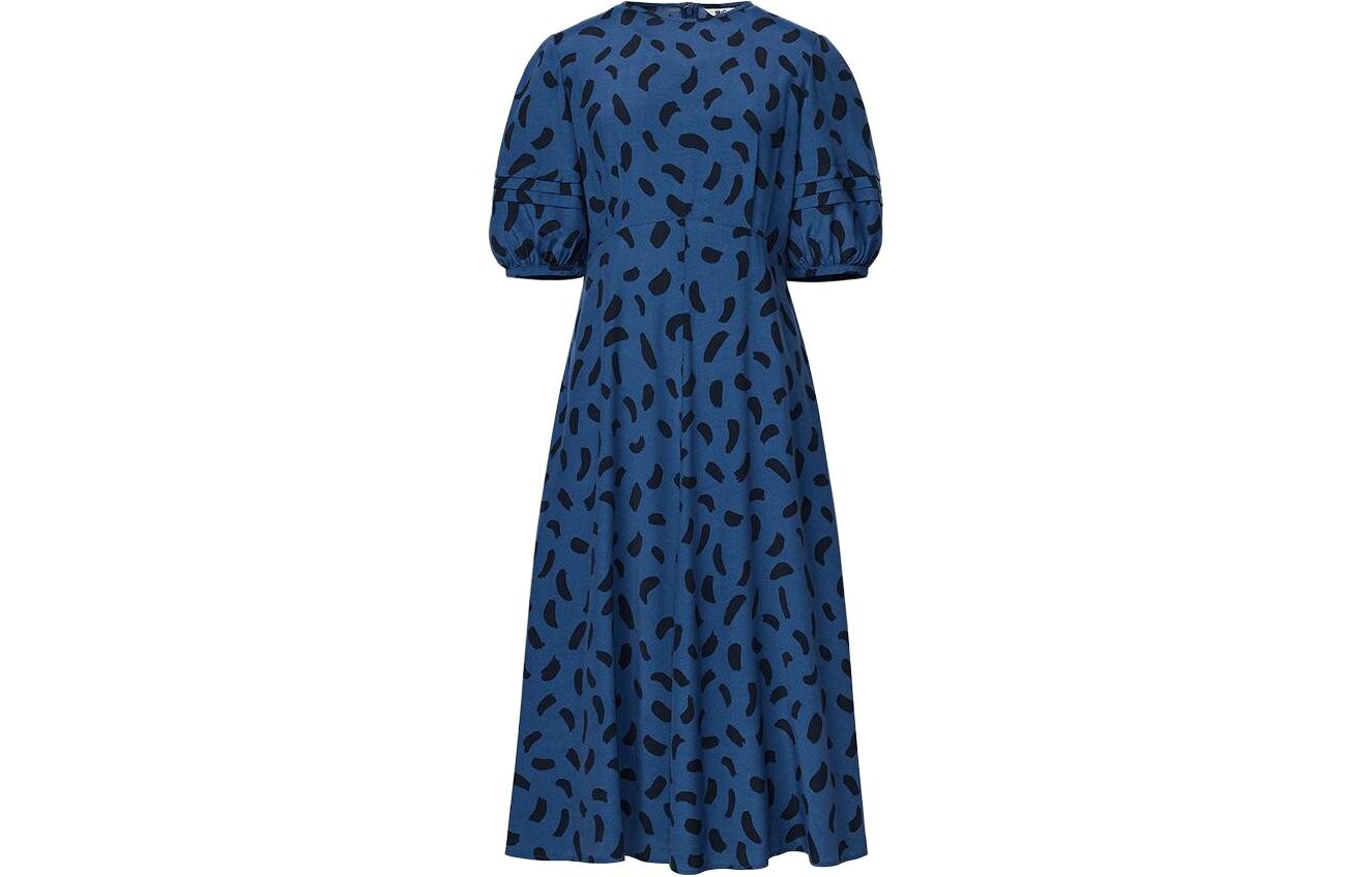 

UNIQLO Женское платье с шортами и рукавами, цвет Blue