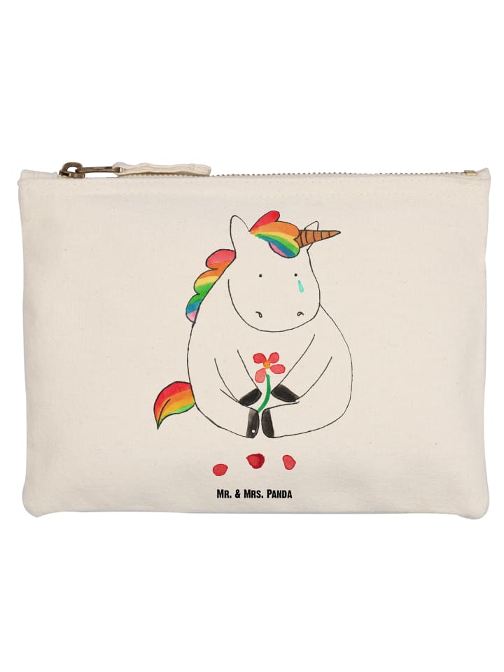 

Mr. & Mrs. Panda Грустный пенал с единорогом без надписи, белый