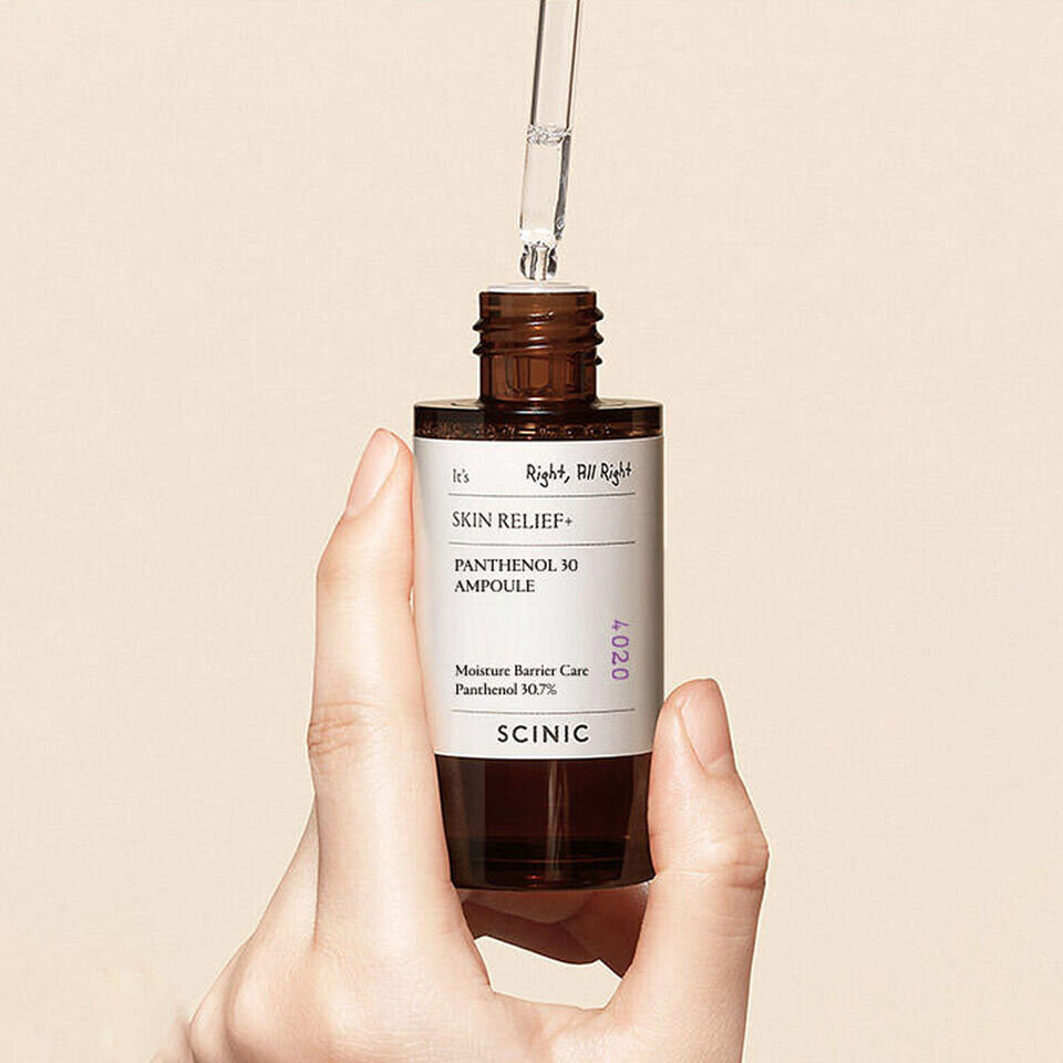 Эссенция — Scinic Skin Relief Panthenol 30 ампул, веганский, Inna Marka, 30 мл — фото 3