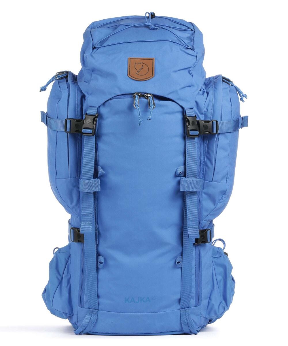 

Трекинговый рюкзак Kajka 55 S/M переработанный полиамид, винилон Fjällräven, синий