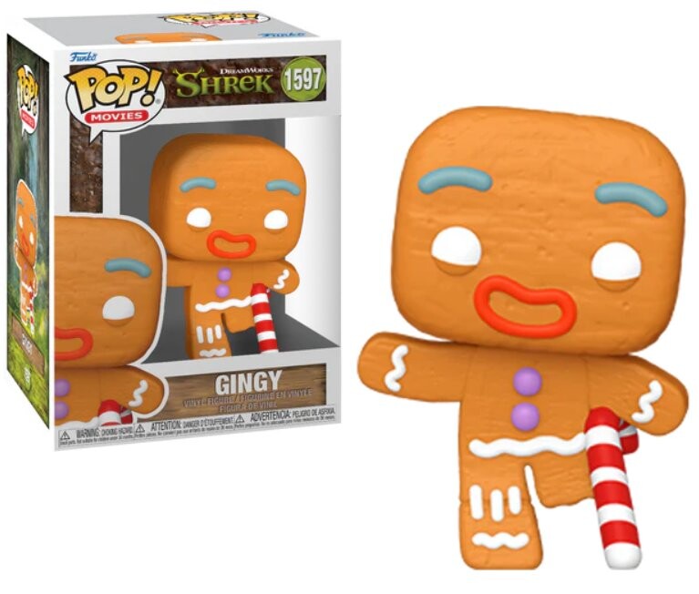 

Funko POP! Шрек 30-летие пряничного человечка фигурка печенья 9 см