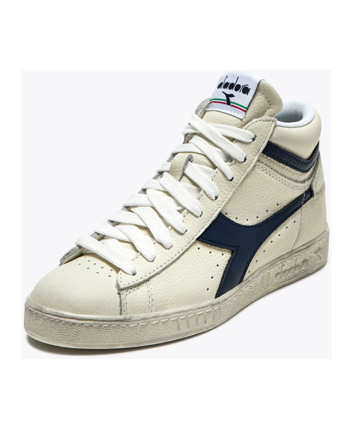 Ретро-Кроссовки с высокой подошвой в стиле 2011 года Diadora, бежевый — фото 4