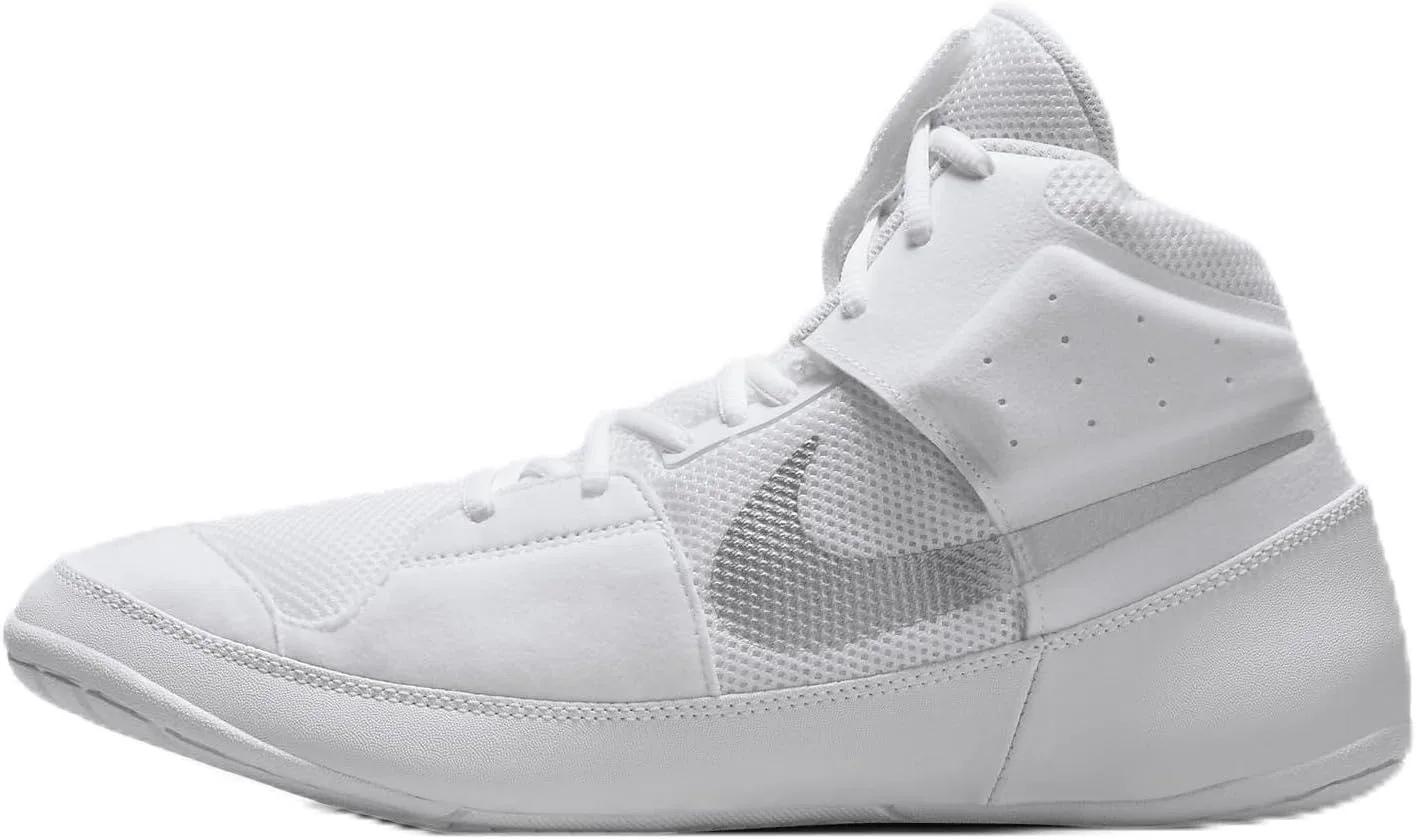 Мужские борцовские кроссовки Nike Fury, 2-White Metallic Silver