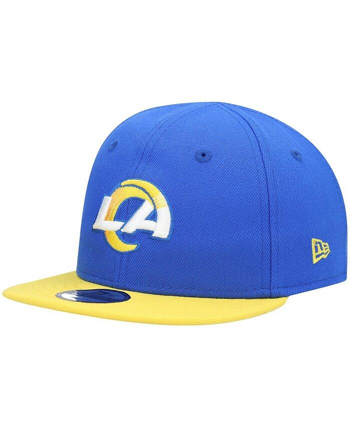 

Гибкая кепка Infant Royal, золото Los Angeles Rams My 1st 9FIFTY New Era, синий