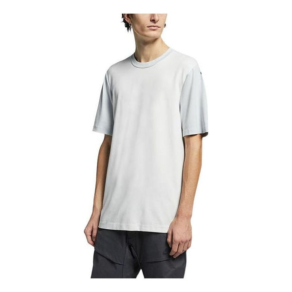 

Футболка Men's Nike Solid Color Logo Printing Round Neck Short Sleeve White T-Shirt, белый