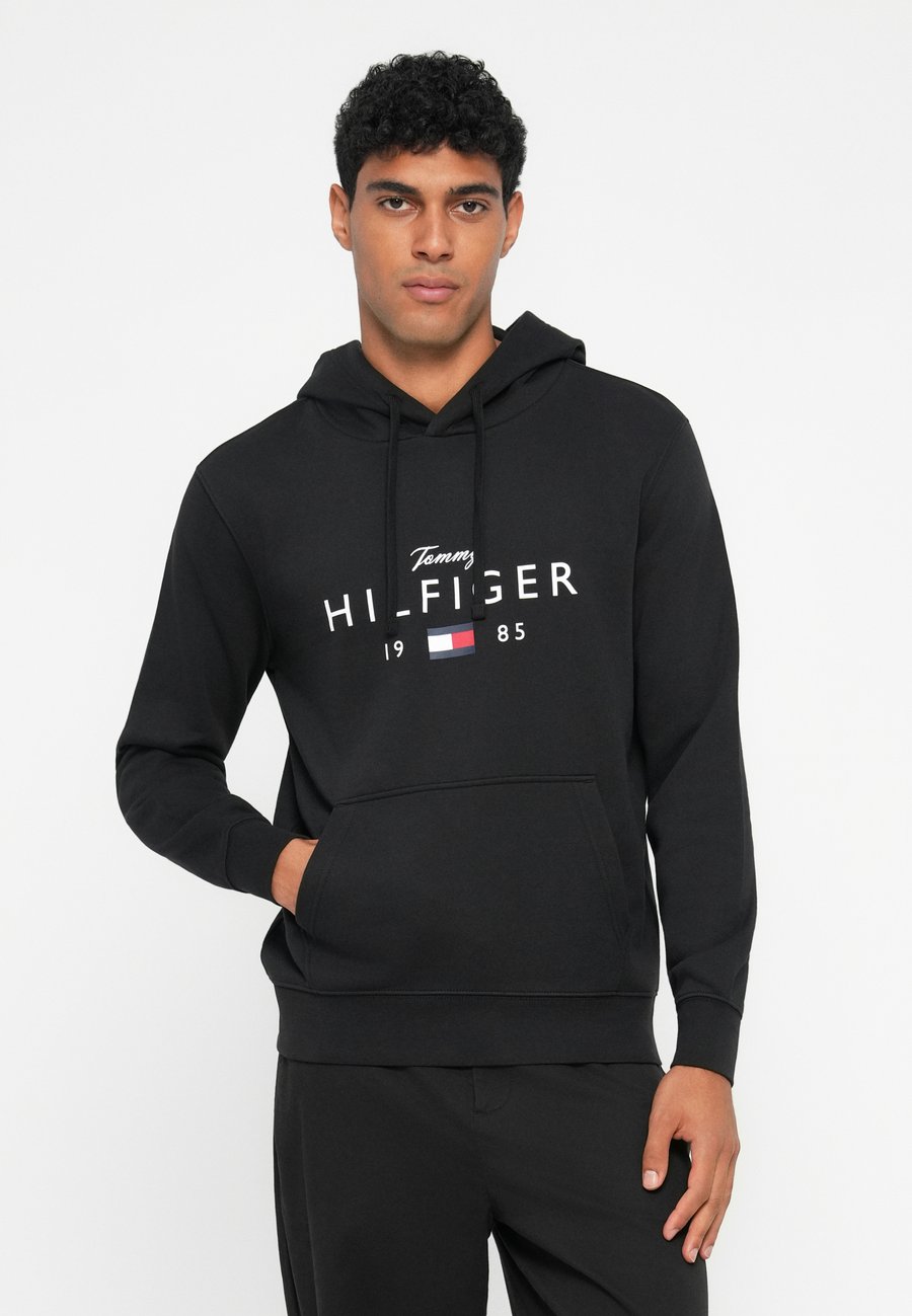 Худи Tommy Hilfiger BRAND LOVE BIG HOODIE, Black — фото 4