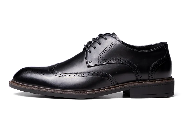 Туфли мужские GENTRY из натуральной кожи VICKI BROWN, темно-коричневый — фото 3