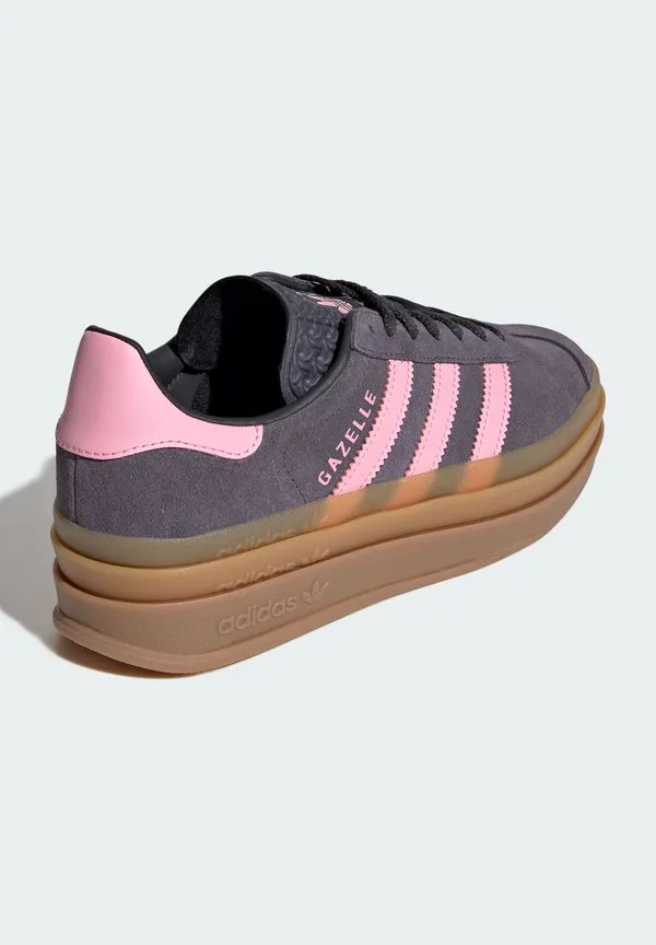 Кроссовки gazelle bold унисекс Adidas Originals, Aurora Onix Bliss Pink — фото 4