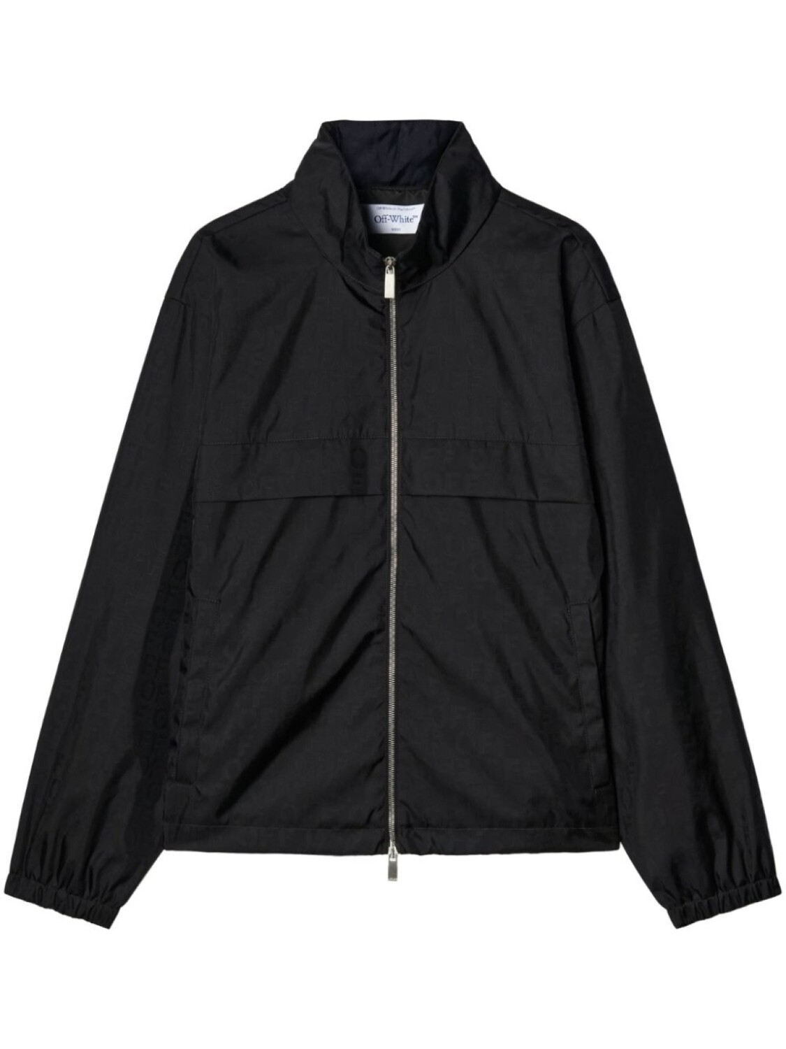 

Off-White куртка на молнии, черный