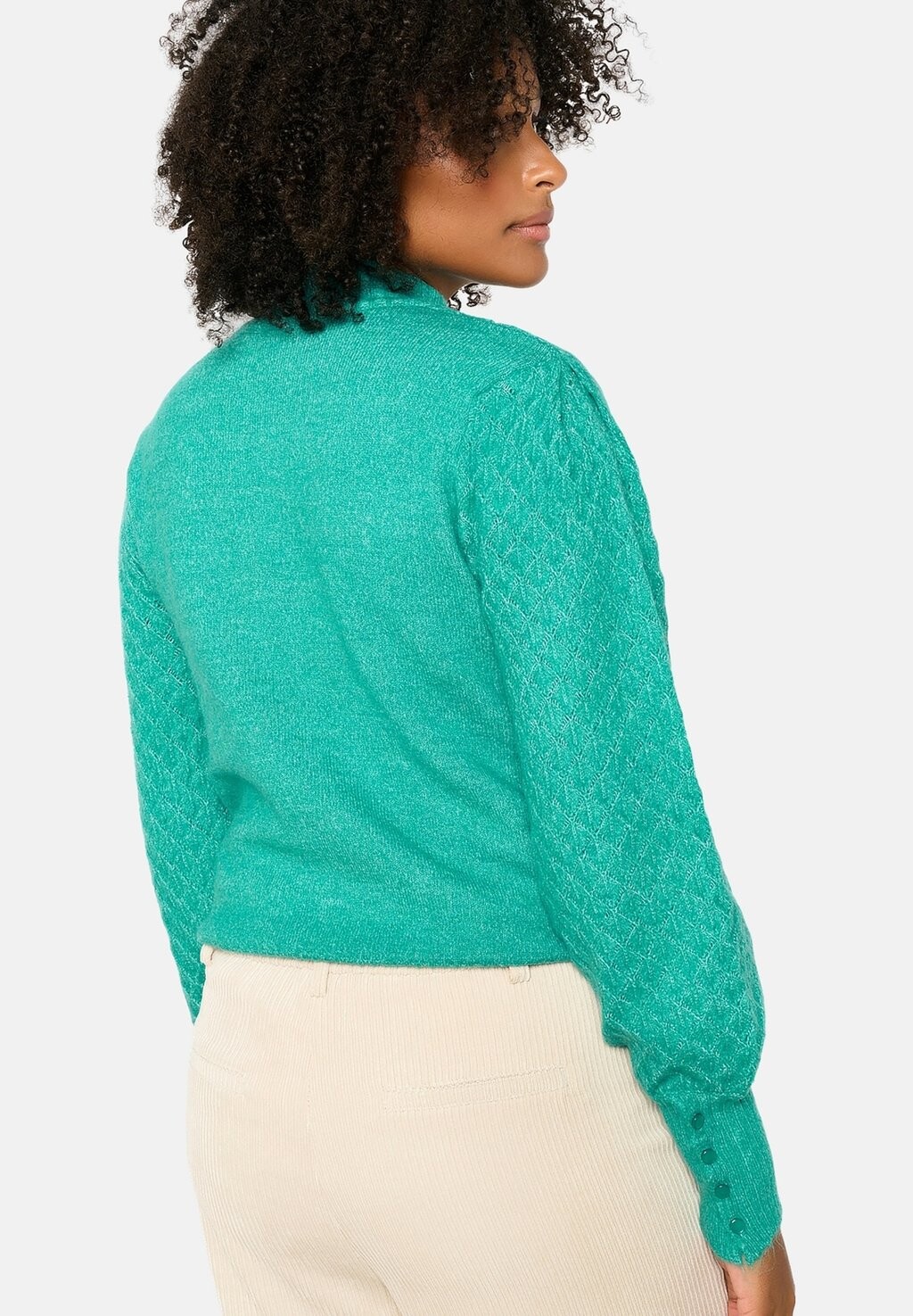

Джемпер WITH MOCKNECK LolaLiza, зеленый