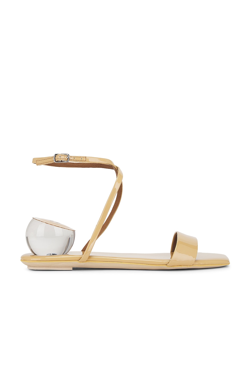 Сандалии Foretell Jeffrey Campbell, buff patent