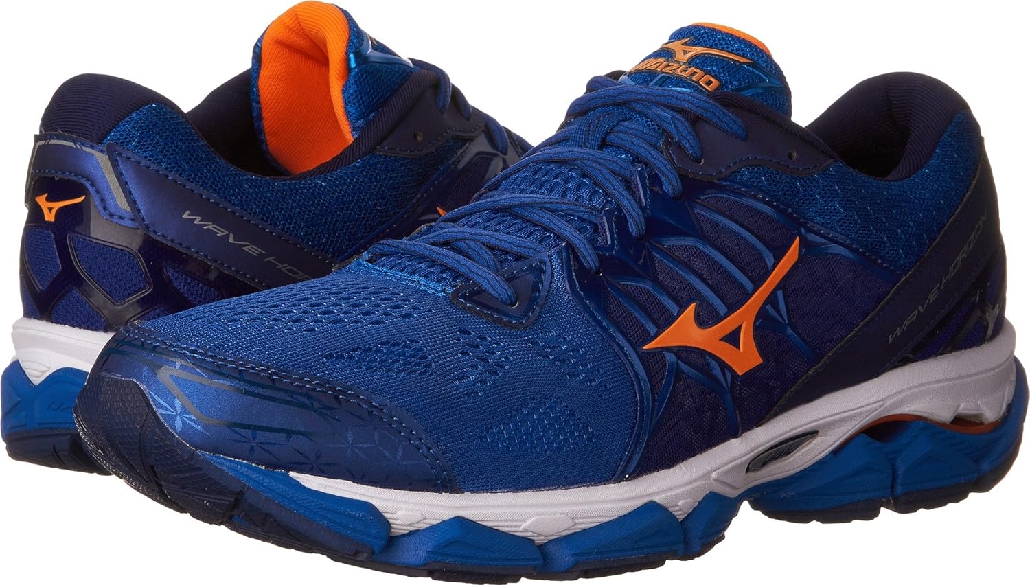 Мужские кроссовки для бега Mizuno Wave Horizon, оранжевый — фото 2