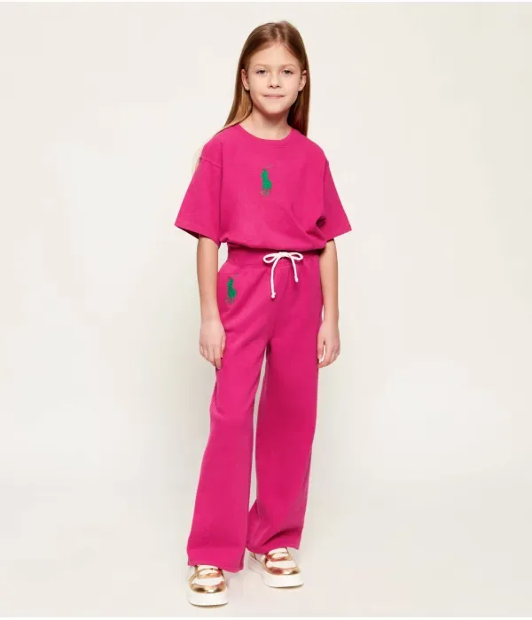 Волшебные спортивные штаны regular fit Polo Ralph Lauren, розовый — фото 2