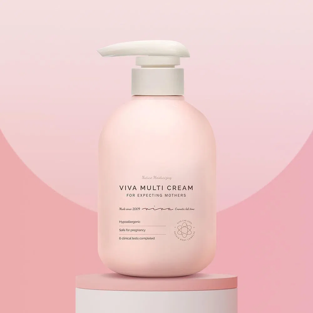 Крем для тела VIVA Multi-Cream для беременных, SUDIVA, 400 мл — фото 4