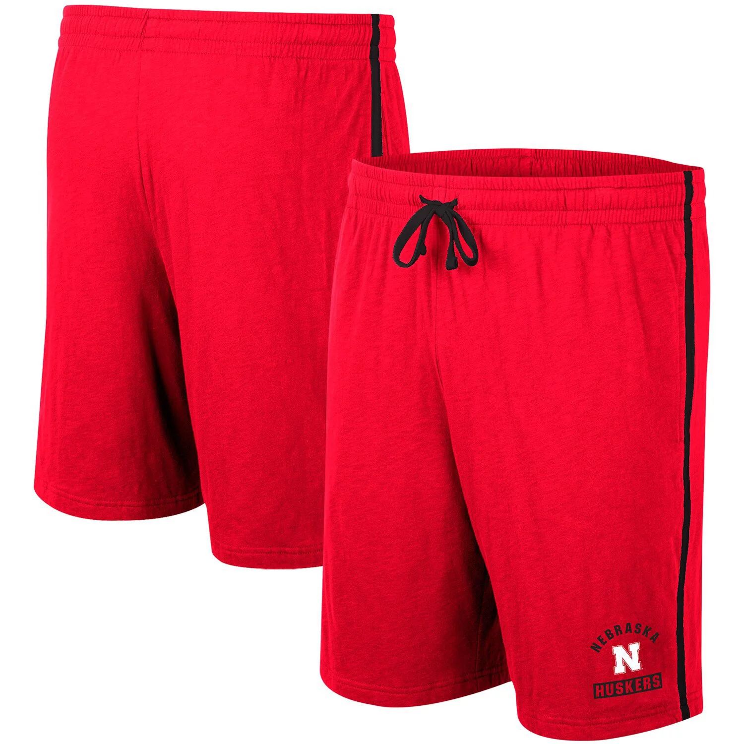 

Мужские шорты Scarlet Nebraska Huskers Thunder Slub Colosseum