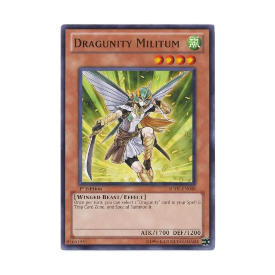 

CCG Драгунити Милитум (Обычный), Yu-Gi-Oh - Structure Deck - Dragunity Legion - Singles