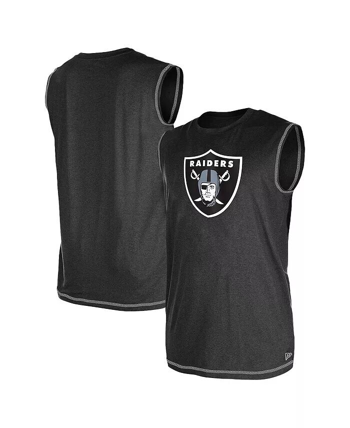 

Мужская черная майка Las Vegas Raiders New Era, черный