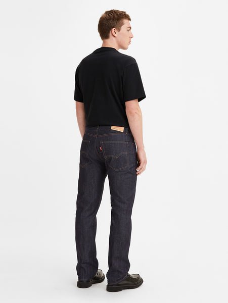 Винтажная одежда LEVI'S 1967 505 Жесткие джинсы Levi's, Dark Indigo - Flat Finish — фото 4